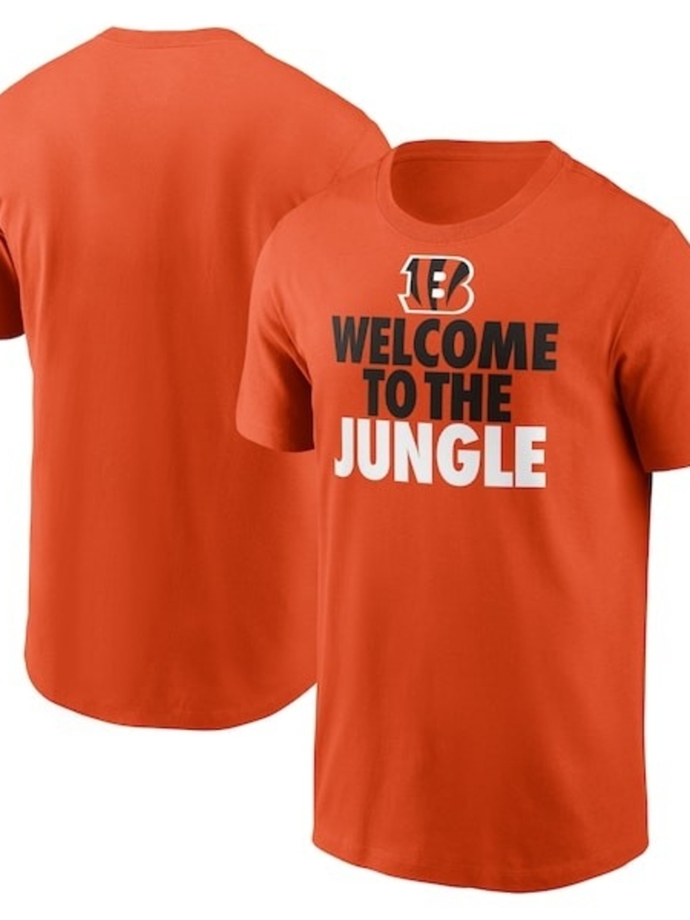 Nike Orange 'Welcome to the Jungle' Kids T-Shirt